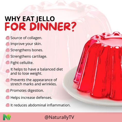 Eating gelatin for dinner is a delicious and nutritious option! 🤩  🍓 Perfect for digestion: Soft and light, gelatin is ideal for preventing that feeling of heaviness before bed.  💧 Hydration: In addition to being delicious, it is refreshing! Its high water content helps you stay hydrated.  ✨ Low in calories: Enjoy a guilt-free dessert, perfect for those who watch their figure.  📅 Now that you know, incorporate gelatin into your dinner.  Health and flavor in every bite! Gelatin Benefits, Beauty Enhancement, Guilt Free Dessert, That Feeling, High Water, Before Bed, Guilt Free, Free Desserts, Stay Hydrated