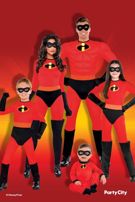 Halloween Costumes Incredibles, Incredibles Costume Family, The Incredibles Halloween Costume, Superhero Family Costumes, Incredibles Costume, Costume Family, Mrs Incredible, Costumes For Adults, Superhero Family