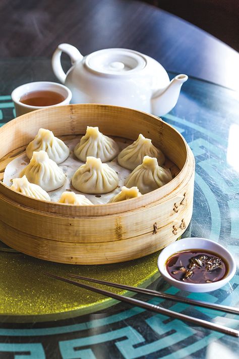 Chain Restaurants vs. Mom-and-Pop Shops: Who Wins Portland’s Soup Dumpling Showdown? | Portland Monthly Mandarin Food, Mandarine Recipes, Soup Dumpling, Chain Restaurants, Twice Cooked Pork, Xiao Long Bao, Portland Restaurants, Din Tai Fung, Dumpling Skin