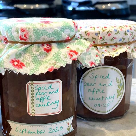 Spiced Pear & Apple Chutney | Blake & Bull Apple Chutney Recipe, Chilli Chutney, Aga Range Cooker, Aga Range, Apple Chutney, Range Cookers, Spiced Pear, Chutney Recipe, Food Names