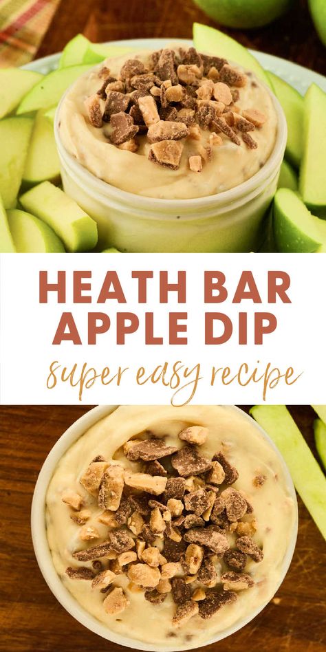 Heath Fruit Dip, Book Club Snacks Appetizers Finger Foods, Toffee Bar, Football Tailgate Food, Cream Cheese Fruit Dip, Fruit Dips, Cream Cheese Recipes Dip, Heath Bar, Fruit Dips Recipes