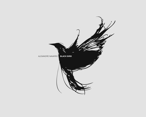 Tattoo idea. Blackbird outline with lyrics to the Beatles song "Blackbird" filling the outline | Fun Ideas | Pinterest | Blackbird, Tattoo Ideas and Tattoos an… Rabe Tattoo, Tiny Bird Tattoos, Skin Logo, Black Bird Tattoo, Bird Tattoo, Tattoo Cover-up, Time Tattoos, Foto Art, Cover Up Tattoos