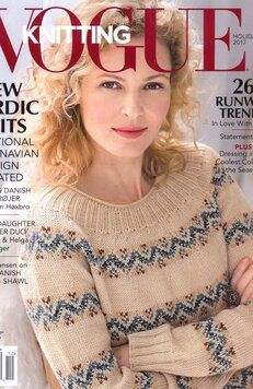 Punto Fair Isle, Weekend Sweater, Holiday Knits, Free Pattern Download, Vogue Knitting, Crochet Magazine, Knitting Magazine, Knitting Books, Crochet Books