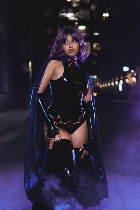 Maitreyi Ramakrishnan (@ramakrishnannn) on X Raven Teen Titans Cosplay, Teen Titans Cosplay, Raven Cosplay, Teen Titan, Raven Teen Titans, Christina Milian, Teen Titans Go, Halloween Cosplay, Teen Titans