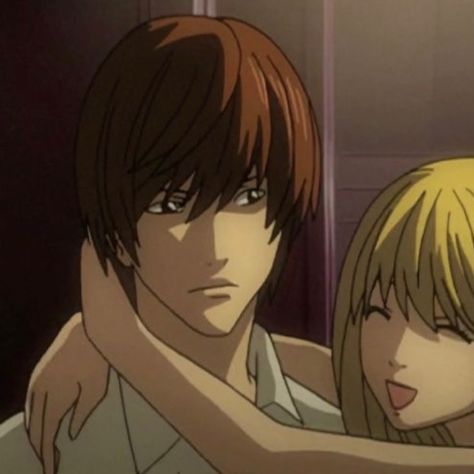 Cute Matching Profile Pictures, Light And Misa, Match Profile, Anime Head, Light Yagami, Matching Profile, Cute Matching, Cute Anime Profile Pictures, Anime Profile