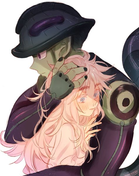 Kumogi And Meruem, Meruem X Komugi, Hunter X Hunter Komugi, Anime Crafts, Hunter Anime, Manga Anime One Piece, Fanarts Anime, Hunter X Hunter, Jojo's Bizarre Adventure