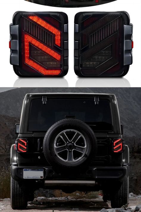 LED Tail Lights for Jeep Wrangler JL JLU Jeep Wrangler Jl, Wrangler Jl, Led Tail Lights, Best Of Both Worlds, Car Interior Accessories, Tail Lights, Tail Light, Jeep Wrangler, Car Interior