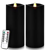 Real Candles, Black Pillar Candles, Flameless Candle Set, Novelty Candles, Led Pillar Candle, Traditional Candles, Battery Operated Candles, Flickering Candles, Garden Candles