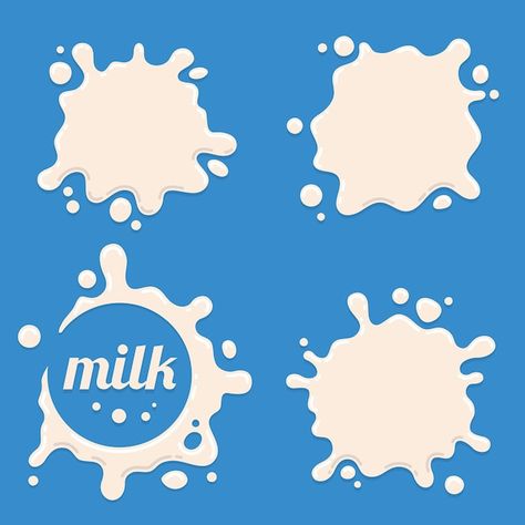 Milk Advertising, Iphone Wallpaper Planets, Dessert Logo, Yogurt Packaging, Ice Cream Logo, Raspberry Yogurt, Milk Dessert, Milk Packaging, Milk Splash