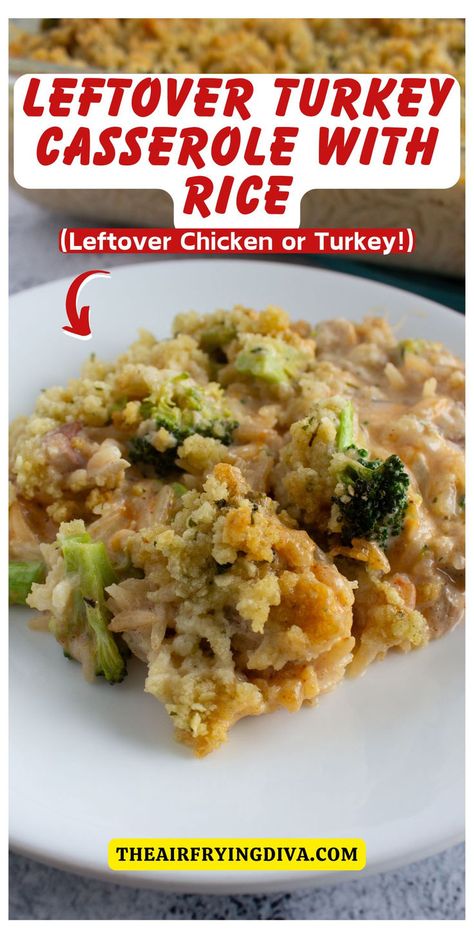 Leftover Turkey Casserole Turkey Casserole Recipes Leftover Easy, Turkey Rice Casserole Recipes, Turkey Broccoli Rice Casserole, Turkey And Rice Recipes, Turkey Rice Casserole, Turkey Casserole Recipes, Broccoli Cheese Rice Casserole, Turkey Casserole Recipes Leftover, Casserole With Rice