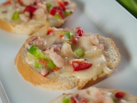 photo of Red Lobster's Bruschetta Lobster Bruschetta Recipe, Cheese French Bread, Red Lobster Copycat, Lobster Appetizers, Shrimp Bruschetta, Small Shrimp, Bruschetta Appetizer, Fontina Cheese, Shrimp Avocado