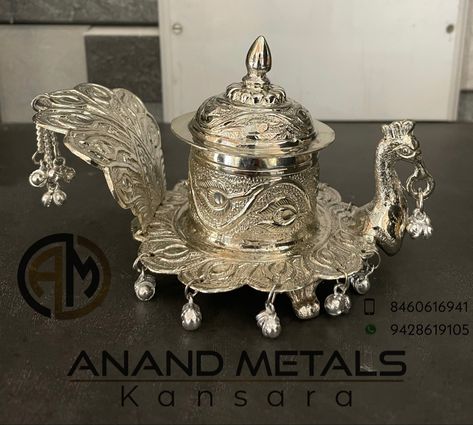 Silver Lamps For Pooja With Price, Silver Lamps, Puja Items, Pooja Items, Silver Lamp, Silver Pooja Items, Pretty Jewelry Necklaces, Beaded Necklace Designs, Silver Items