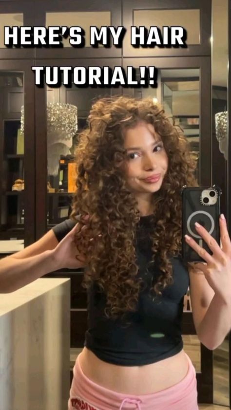 Sunday Kalogeras Hair Routine, Curly Perm Women, Half Up And Half Down Curly Hair, Revive Curly Hair Natural Curls, Kalogeras Sisters Hair Routine, Curly Hairstyles Routine, Hairspray For Curly Hair, Curly Hair Types Charts Curls, Curly Hair Diffusing