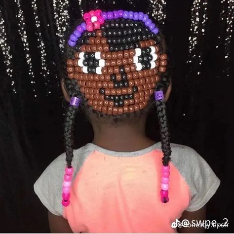 Braided Hairstyles For Black Women 2 Braids, Cute Hairstyles For Back To School Black, Hairstyle Ideas Weave Braids, Cute Blackgirl Hairstyle, Braided Hairstyles With Real Hair, Crazy Hairstyles For School, Back To School Hair Styles Black Kids, Braided Hairstyles Colored Hair, Hairstyles Back To School Braids