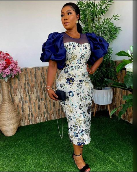 Oshiwambo Dress, Damask Gown, Simple Ankara Gown Styles, Damask Styles, Brocade Styles, Materials Gown Style, Best Casual Dresses, Ankara Short Gown Styles, African Fabric Dress