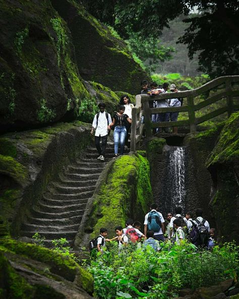 Indian Travellers🇮🇳 on Instagram: “Located in the Sanjay Gandhi National Park, near Borivali in Mumbai, the Kanheri Caves in Mumbai are a group of rock - cut monuments in the…” Kanheri Caves, Sanjay Gandhi National Park, Cave Tours, Dress Indian, Indian Style, Chandigarh, A Group, Mumbai, Monument