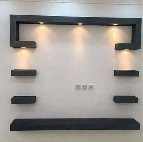 Tv Showcase Design, Tv Wall Design Modern Luxury, Deco Tv, Ruang Tv, Tv Unit Design Modern, Wall Unit Designs, Tv Unit Furniture Design, Tv Unit Decor, Modern Tv Wall Units