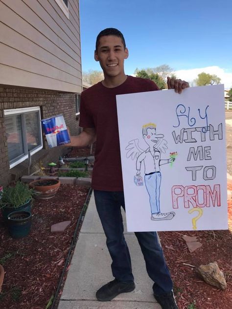 Red Bull Prom Proposal, Redbull Promposal, Red Bull Hoco Proposals, Redbull Hoco Proposal, Poster Proposal Ideas, Sadie Proposals, Sadie Proposals Ideas, Hoco Asks, Girl Ask Guy