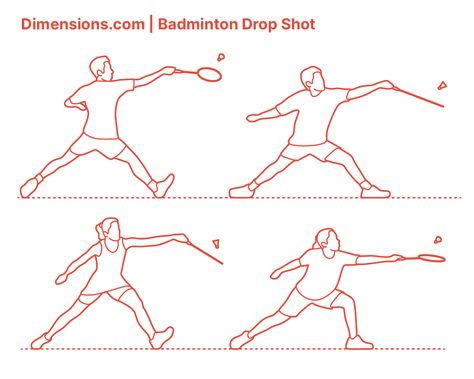 The Badminton Drop Shot is a strategically soft hit that returns the shuttlecock within the opponent's forecourt area. Drop shots are commonly used to score on your opponent when they are positioned deep in their backcourt and would be unable to react to a shallow shot that is positioned close to the net. Downloads online #sports #badminton Badminton Tutorial, Badminton Smash, Badminton Tips, Badminton Rules, Drop Shot, Team Games, Cute Couples Kissing, Hijab Tutorial, Badminton