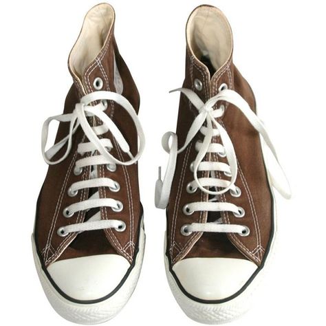 Cloth high trainers CONVERSE ($57) ❤ liked on Polyvore featuring shoes, sneakers, converse shoes, converse trainers, brown sneakers, converse sneakers and converse footwear Sneakers Png, Jason Dilaurentis, Shoes Sneakers Converse, Trainers Converse, Brown Trainers, Png Clothes, Sneakers Brown, Converse Trainers, Dr Shoes