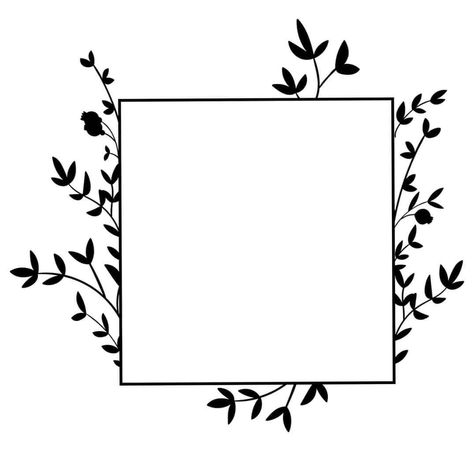 Border Designs For Projects Creative, Simple Border Designs For Projects, Corner Doodles, Simple Border Designs, Designs For Projects, Black And White Calligraphy, Calligraphy Borders, Borders Books, File Decoration Ideas