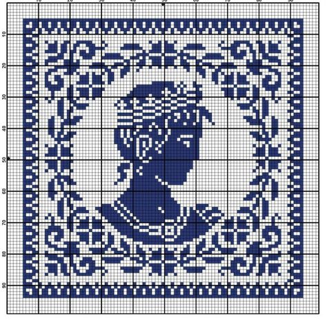 Greek Mythology Crochet, Greek Mythology Cross Stitch, Greek Pixel Art, Greek Crochet, Greek Cross Stitch, Crochet Pixel Art, Diy Tapestry, Colorwork Chart, Graph Crochet