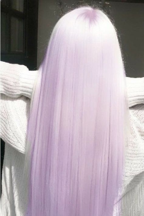 Pale Lavender Hair, White Purple Hair, Lilac Hair Color, Pastel Purple Hair, Purple Hair Color, Lavender Hair Colors, Light Purple Hair, Hair Color Streaks, Lilac Hair