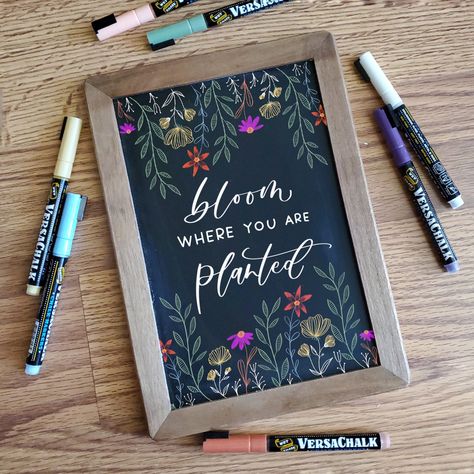 Chalk Floral Art, Chalk Quotes Inspirational, Teacher Chalkboard Sign, Chalkboard Verse Art, Wildflower Chalkboard Art, Floral Chalkboard Art, Gym Chalkboard, Chalkboard Verse, Chalk Art Coffee