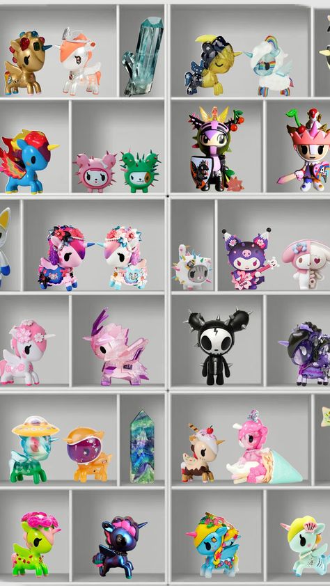 #knickknacks #trinkets #tokidoki #figurines #toys #sanrio Knick Knacks, Figurines, Toys, Quick Saves