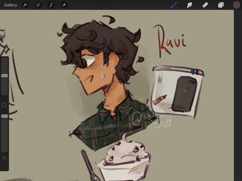 Ravi Singh Fan Art Agggtm, Ravi Singh And Pip Fanart, Agggtm Pip And Ravi, Ravi Singh Fan Art, Ravi And Pip Fanart, A Good Girls Guide Fanart, Pip And Ravi Fan Art, Aggtm Aesthetic, Agggtm Fanart