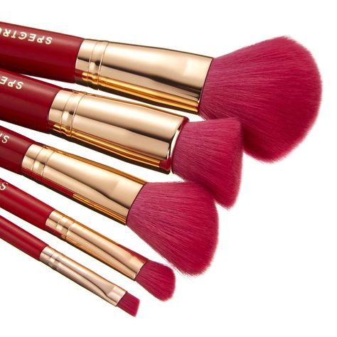 Spectrum Brushes Valentine's Day Collection | POPSUGAR Beauty Eye Makeup Brushes Guide, Types Of Makeup Brushes, Spectrum Brushes, Makeup Brushes Holder, Valentines Day Collection, Makeup Brushes Guide, Makeup Things, Makeup Eyeshadow Palette, Best Makeup Brushes