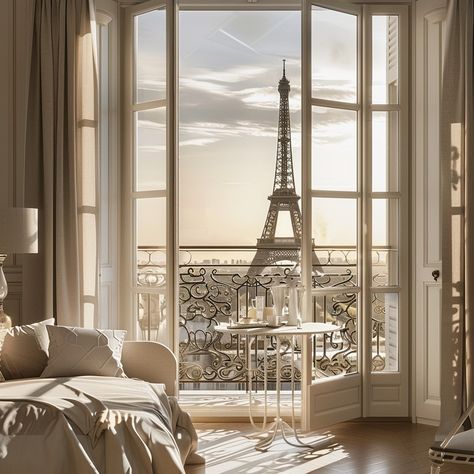 Room with a view, heart full of dreams 💭🗼 Waking up to Parisian sunsets, where every evening is a masterpiece. #parisianlife #roomwithaview #eiffeltower #sunsetdreams #cityoflights #luxurytravel #parisjetaime #eveningglow #travelgoals #frenchwindows #dreamdestination #romanticgetaway #chicinteriors #parisiansunset #luxelife #travellust #elegance #viewgoals #goldenhour #cityscape #bucketlisttravel #sunsetinparis #windowtotheworld #parisvibes #wanderlustwednesday #france🇫🇷 #parisianchic #styli... Paris Window, Paris Painting, Paris Vibes, Bow Window, French Windows, Parisian Life, Room With A View, Luxe Life, Window View