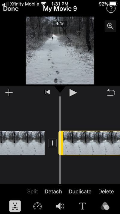 iMovie tutorial: How to use iMovie to edit videos on iPhone Imovie Editing, Question Mark Icon, Garage Band, Sound Effects, Editing Tutorials, Movie Fashion, Video Clip, Bloopers, Being Used