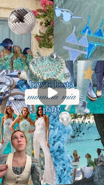 Evite on Instagram: "Gimme gimme gimme this Mamma Mia party! 🌊🌸 Filled with Greek food, lots of linen, and yes, Powerpoint presentations that will make rewatching the movie even more fun. 🇬🇷  #evite #mammamia #abba #mammamiaparty #greece #greek #dancingqueen" Mamma Mia Party, 17th Birthday Party Ideas, Seventeenth Birthday, 17th Birthday Ideas, Welcome Home Parties, 20th Birthday Party, Summer Birthday Party, Powerpoint Presentations, 22nd Birthday