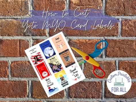 Yoto Card Labels, This Book Belongs To Labels Printables, Book Belongs To Labels, Packaging Tape, Decorative Borders, Printer Paper, Printing Labels, Custom Labels, Audio Books