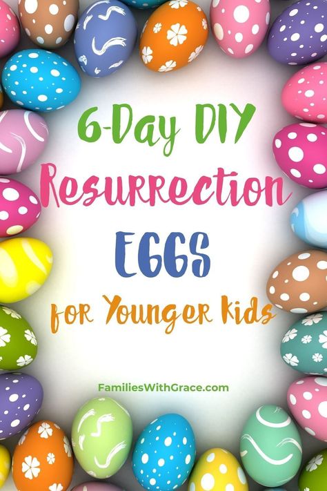 These simple DIY resurrection eggs are a great way to teach your children about Easter. Grab the free printable and put yours together! #DIYResurrectionEggs #Easter #ChristianFamilies Resurrection Eggs Diy, Lds Easter Activities, Resurrection Eggs Printable, Diy Resurrection Eggs, Resurrection Crafts, Easter Activities For Toddlers, Resurrection Eggs, Easter Lessons, Easter Sunday School