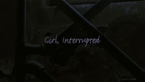 Girl Interrupted Movie, Movie Intro, Girl Film, Movie Card, Girl Interrupted, I Love Cinema, Movie Shots, Girl Movies, Movies And Series