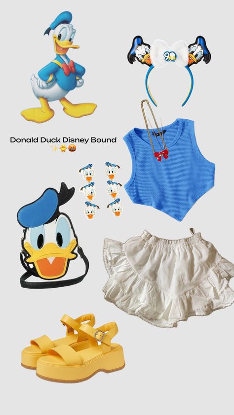 Donald Duck Disney Bound Outfit Donald Duck, Disney