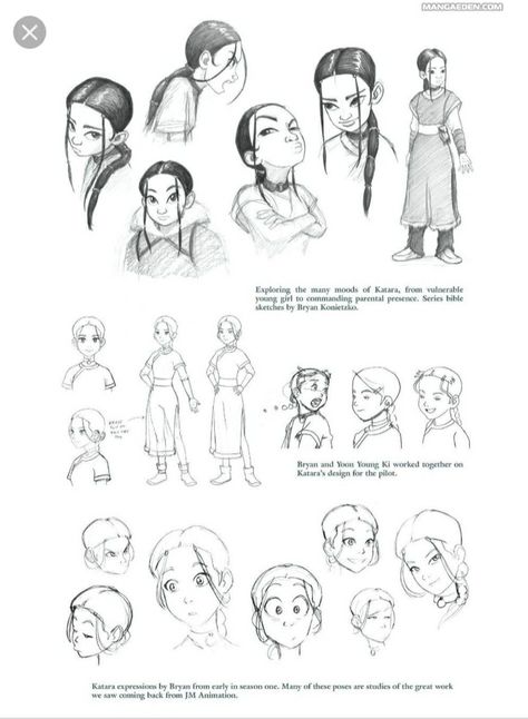 Katara Drawing, Atla Sketches, Pose Sheet, Avatar The Last Airbender Katara, Katara Avatar, The Last Airbender Characters, Avatar Legend Of Aang, Avatar Cartoon, Estes Park Colorado