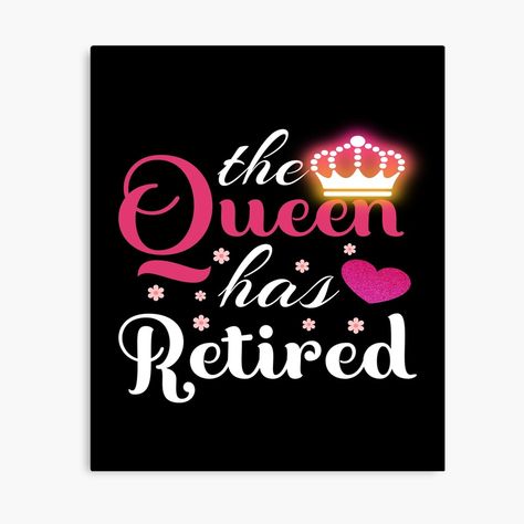 Get my art printed on awesome products. Support me at Redbubble #RBandME: https://www.redbubble.com/i/canvas-print/The-Queen-has-Retired-by-Printsouma/157502347.5Y5V7?asc=u The Queen Has Retired, Best Canvas, The Queen, Awesome Products, My Art, Canvas Print, Canvas Prints, Queen, Art Prints