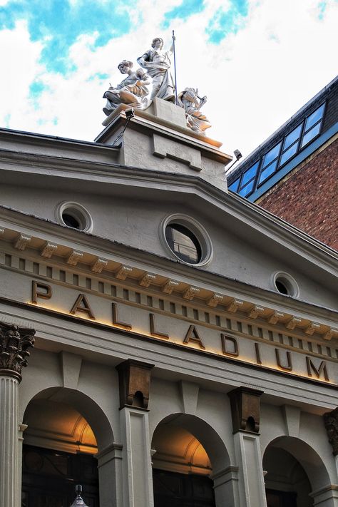 The London Palladium London Palladium Theatre, Musical London, 39 Steps, London Palladium, Beautiful Europe, City Scapes, Happy Stuff, Soho London, Architectural Photography