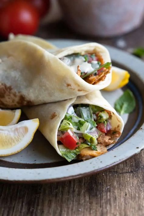 Turkish-Style Shredded Tofu Wraps (Vegan) | Heartful Table Shredded Tofu Recipe, Tofu Wrap, Shredded Tofu, Vegan Kebab, Wraps Vegan, Tofu Wraps, Tofu Recipes Vegan, Vegan Wraps, Marinated Tofu