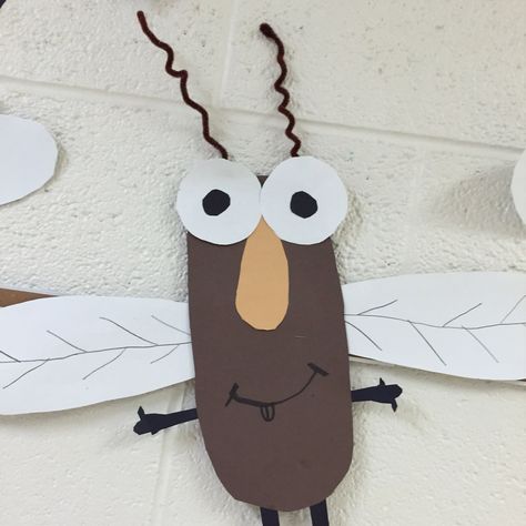 Fly Guy Project! Fly Activities For Preschool, Fly Craft Preschool, Create An Insect Project, Fly Guy Craft, Build A Bug Craft, Hi Fly Guy Activities, Creepy Crawly Crafts For Kids, Fly Craft, Storytime Crafts