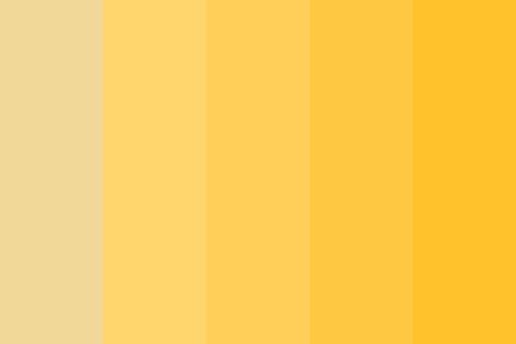 Sun Color Palette, Sun Palette, Bridesmaid Color, Yellow Palette, Orange Dream, Create Color Palette, Orange Color Palettes, Sunflower Colors, Color Palette Yellow