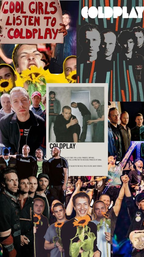 #collage #aesthetic #artists #band #group #Coldplay #music #pop #popular #Yellow #viralpost Princess Of China, Hymn For The Weekend, Coldplay Music, Band Group, Coldplay, Viral Post, Cool Girl, Collage, Human