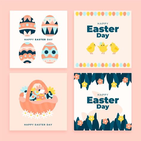 Easter Instagram Post, Happy Easter Day, Vector Hand, Happy Easter, Instagram Feed, Premium Vector, Graphic Resources, Blonde Hair, Hand Drawn