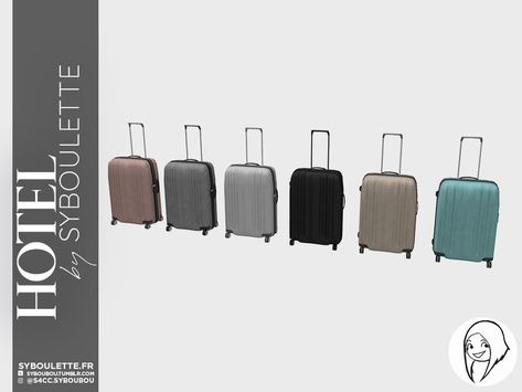 Sims Resource Clutter, Sims 4 Functional Suitcase, Sims 4 Cc Hotel Stuff, The Sims Resource Sims 4 Objects, Sims 4 Cc Clothes Decor, Sims 4 Suitcase Cc, Sims 4 Suitcase, Sims 4 Travel Cc, Sims Resource Furniture