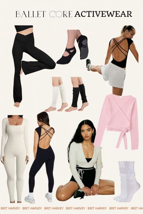 Ballet Workout Clothes, Ballet Wrap Top, Activewear Inspiration, Long Sleeve Wrap Top, Wrap Top, How To Look Pretty, Workout Clothes, In Style, That Look