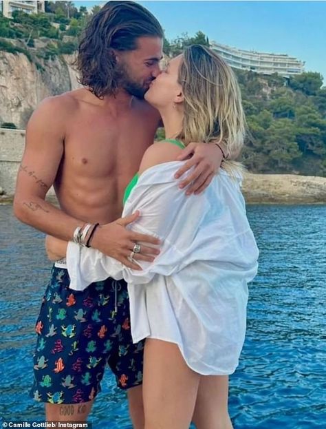 Grace Kelly's granddaughter Camille Gottlieb surprises royal fans by going public with boyfriend she's been dating for a year - despite dozens of cosy snaps with nightclub owner who called her the 'love of his life' Grace Kelly Granddaughter, Camille Gottlieb, Mystery Man, Brother From Another Mother, Kelly Monaco, Green Swimwear, Princess Grace Kelly, Princess Stephanie, Princess Charlene