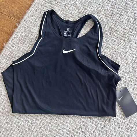 Nike Dri Fit Racerback Nwt Gym Closet, Tennis Fits, Tennis Top, Tennis Tops, Women Design, Nike Tennis, School Clothes, Clothes Style, Running Clothes